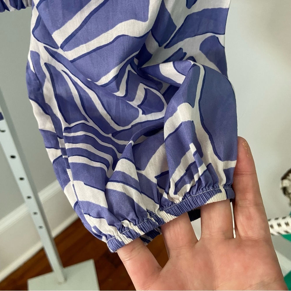 Rails Cotton Katia Crop Top Island Waves size Medium - Picture 6 of 11